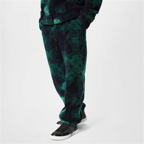 louis vuitton fuzzy sweatpants.